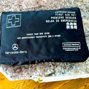 Mercedes Benz brand new first aid kit.